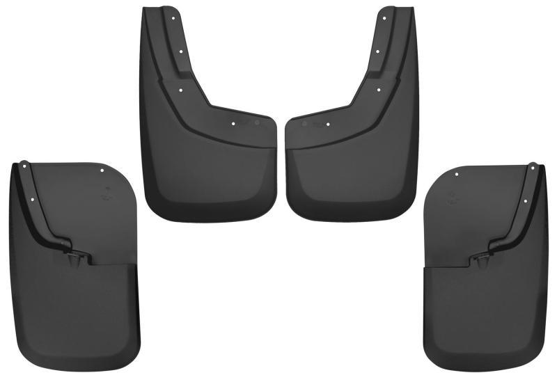 Husky Liners 11-16 Ford F-250 Super Duty/F-350 Super Duty Front and Rear Mud Guards - Black - Order Your Parts - اطلب قطعك