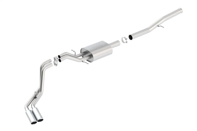 Borla 14 Silv/Sierra 1500 EC Std/CC Short 143.5in WB ATAK Dual Rolled Side Exit Cat-Back Exhaust - Order Your Parts - اطلب قطعك