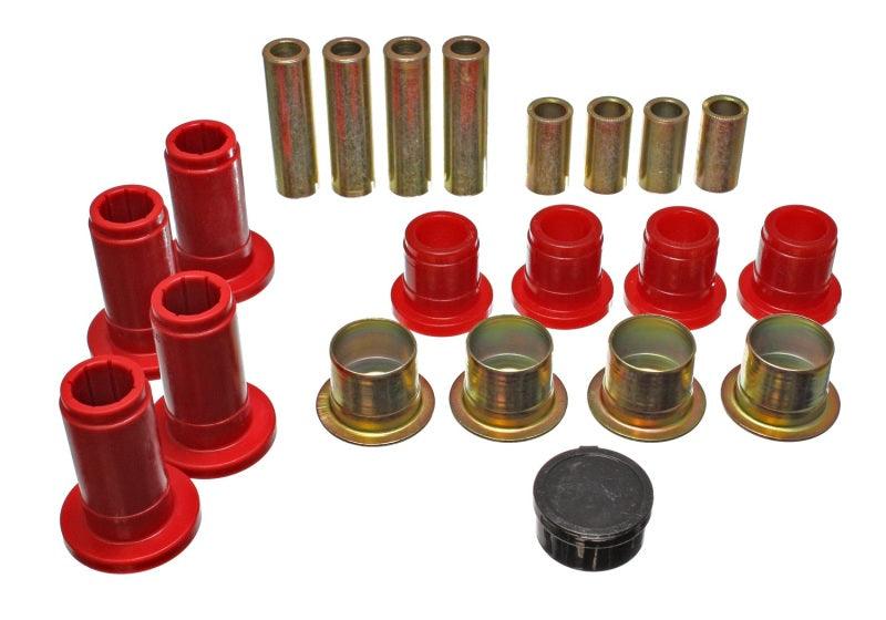 Energy Suspension 94-01 Ram 1500 / 94-02 Ram 2500/3500 2WD Red Front Control Arm Bushing Set - Order Your Parts - اطلب قطعك