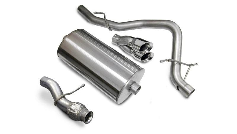 Corsa 09-11 Chevrolet Tahoe 5.3L V8 Polished Sport Cat-Back Exhaust - Order Your Parts - اطلب قطعك