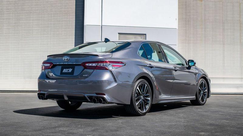 Borla 18-22 Toyota Camry XSE 2.5L i4 AT/MT FWD / 4DR S-TYPE Cat Back Exhaust (Black Chrome) - Order Your Parts - اطلب قطعك