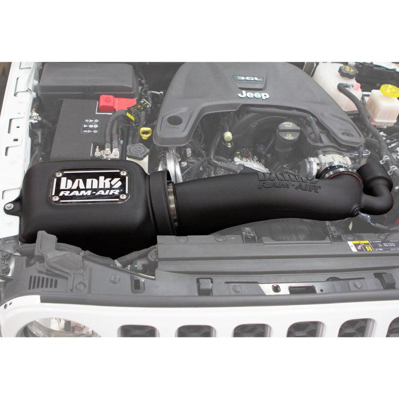 Banks Power 18-20 Jeep 3.6L Wrangler (JL) Ram-Air Intake System - Dry Filter - Order Your Parts - اطلب قطعك