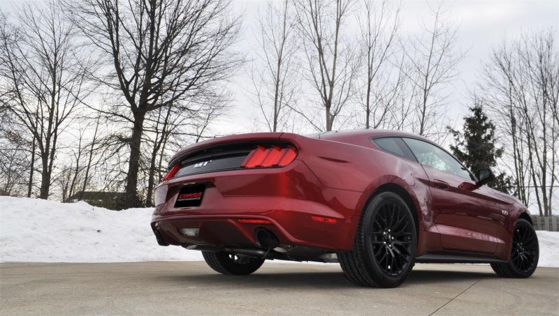 Corsa 2015 Ford Mustang GT Fastback 5.0 3in Xtreme Cat Back Exhaust w/ Dual Black 4.5in Tips - Order Your Parts - اطلب قطعك