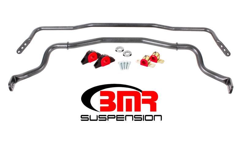 BMR 15-17 S550 Mustang Front & Rear Sway Bar Kit w/ Bushings - Black Hammertone - Order Your Parts - اطلب قطعك