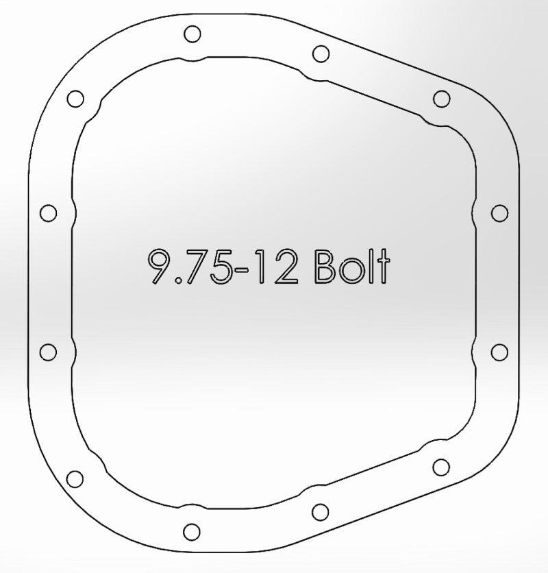 aFe Power Rear Differential Cover (Machined) 12 Bolt 9.75in 11-13 Ford F-150 EcoBoost V6 3.5L (TT) - Order Your Parts - اطلب قطعك