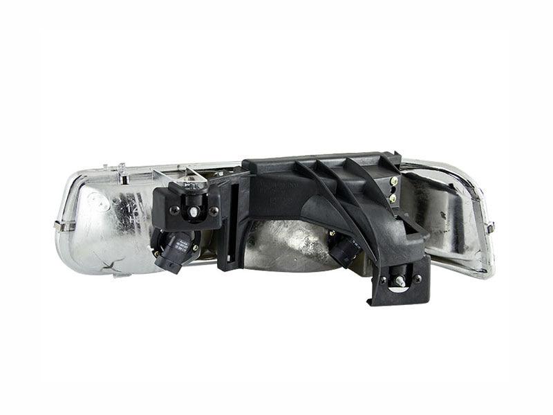 ANZO 1999-2002 Chevrolet Silverado 1500 Crystal Headlights Chrome - Order Your Parts - اطلب قطعك