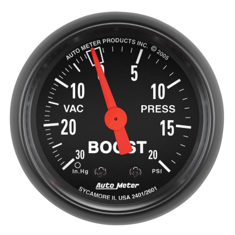 Autometer Z Series 52mm 20 PSI Mechanical Boost Vacumm Gauge - Order Your Parts - اطلب قطعك