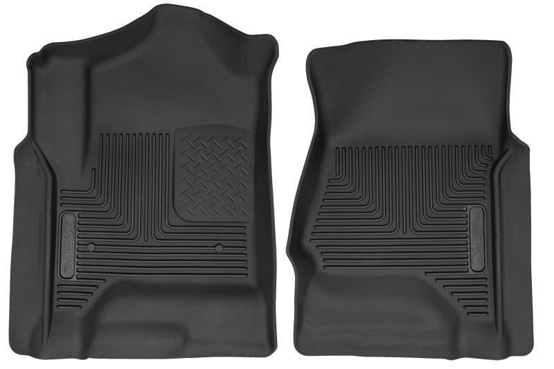 Husky Liners 14 Chevrolet Silverado 1500 / GMC Sierra 1500 X-Act Contour Black Front Floor Liners - Order Your Parts - اطلب قطعك