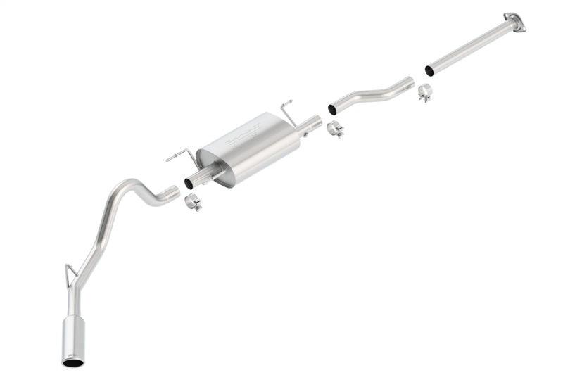 Borla 05-12 Toyota Tacoma 4.0L AT/MT 2/4WD CC/SH EC/LB 2&4Dr Catback Exhaust - Order Your Parts - اطلب قطعك
