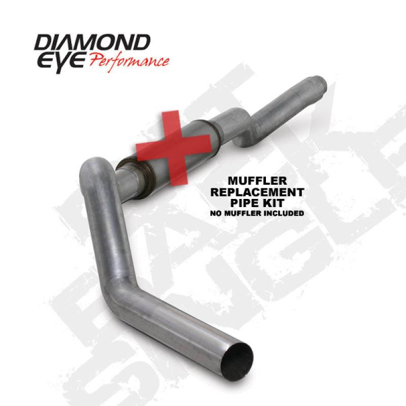 Diamond Eye KIT 5in CB MFLR RPLCMENT PIPE SGL AL: 2006-2007.5 CHEVY 6.6L 2500/3500 - Order Your Parts - اطلب قطعك