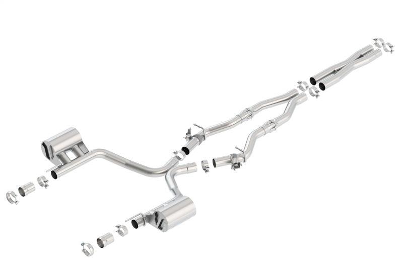 Borla 16-17 Dodge Challenger R/T 5.7L MT/AT ATAK Catback Exhaust (w/MDS Valves ONLY) - Order Your Parts - اطلب قطعك