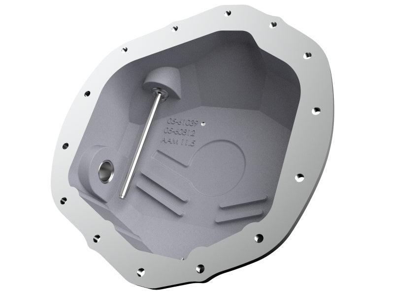 aFe 2020 Chevrolet Silverado 2500 HD Rear Differential Cover Black ; Pro Series w/ Machined Fins - Order Your Parts - اطلب قطعك