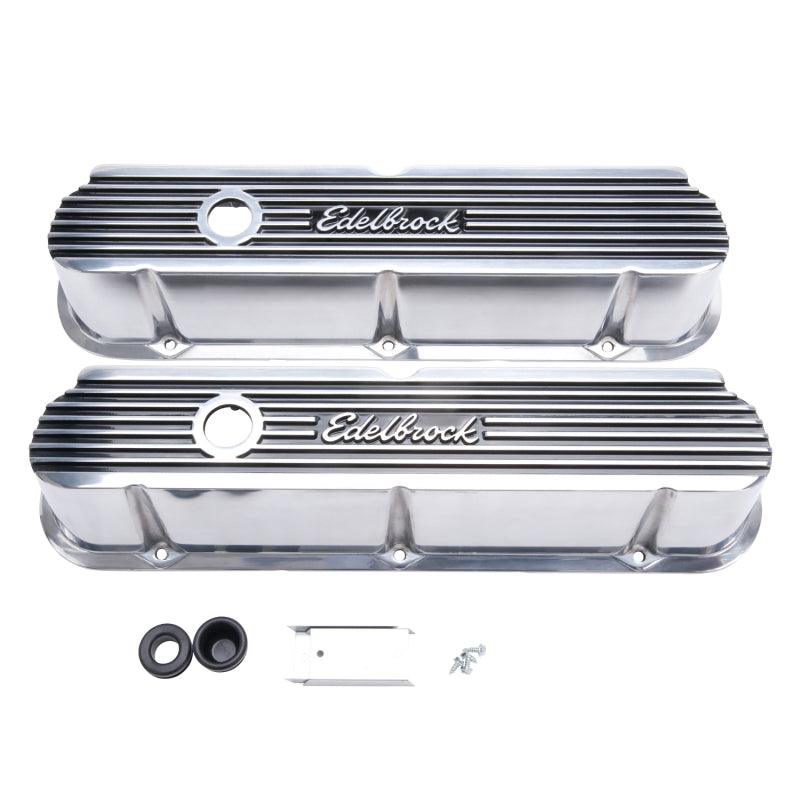 Edelbrock Valve Cover Elite II Series Ford 289-302-351W CI V8 Tall Polished - Order Your Parts - اطلب قطعك