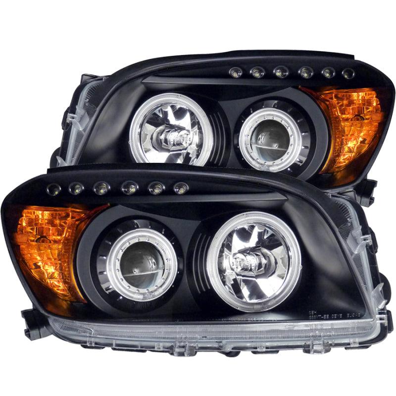 ANZO 2006-2008 Toyota Rav4 Projector Headlights w/ Halo Black - Order Your Parts - اطلب قطعك