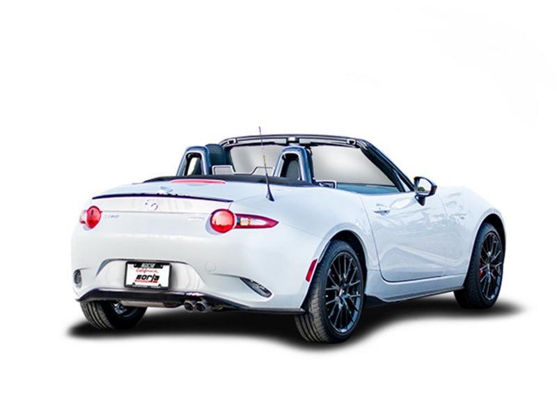 Borla 14-16 Mazda 3 2.0/2.5L AT/MT FWD S-Type Cat-Back Exhaust Single Split Rear Exit - Order Your Parts - اطلب قطعك