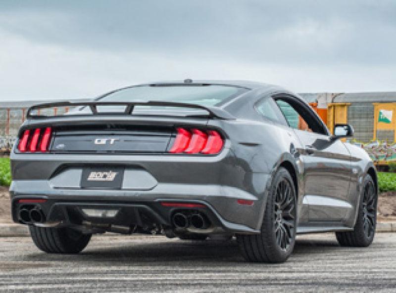 Borla 2018 Ford Mustang GT 5.0L AT/MT 3in ATAK Catback Exhaust Black Chrome Tips w/ Valves - Order Your Parts - اطلب قطعك