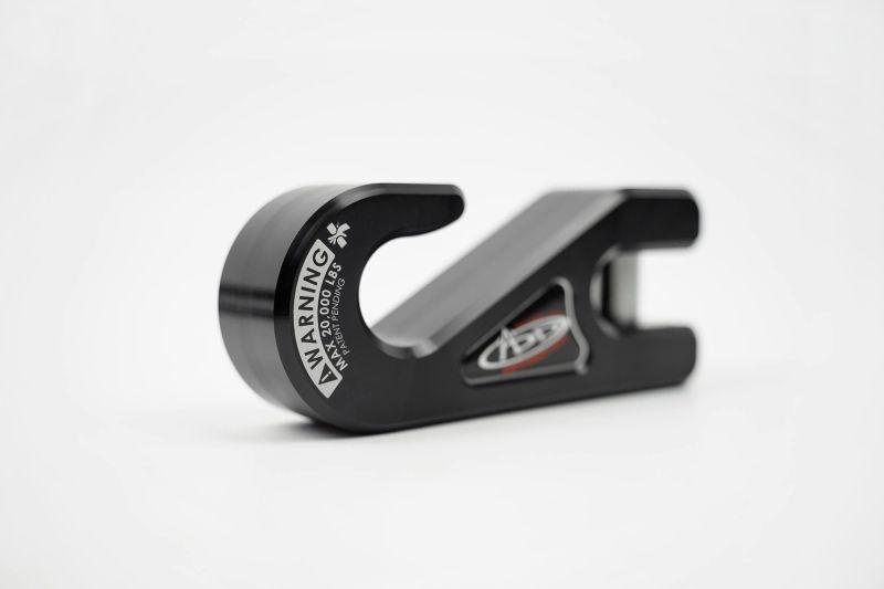 Addictive Desert Designs 1-5/16in Winch Fairlead Plate w/ Recessed Round End Hook - Black - Order Your Parts - اطلب قطعك