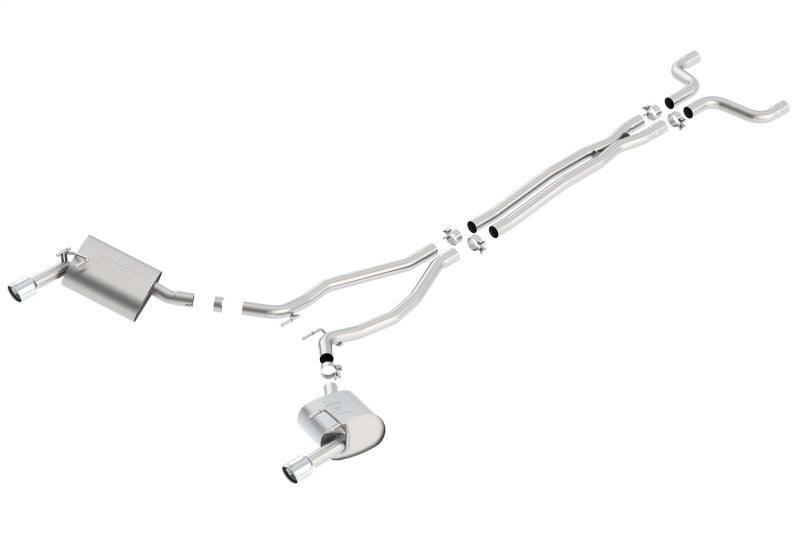 Borla 14-15 Camaro 3.6L V6 Single Split Rear Exit Touring Catback Exhaust - Order Your Parts - اطلب قطعك