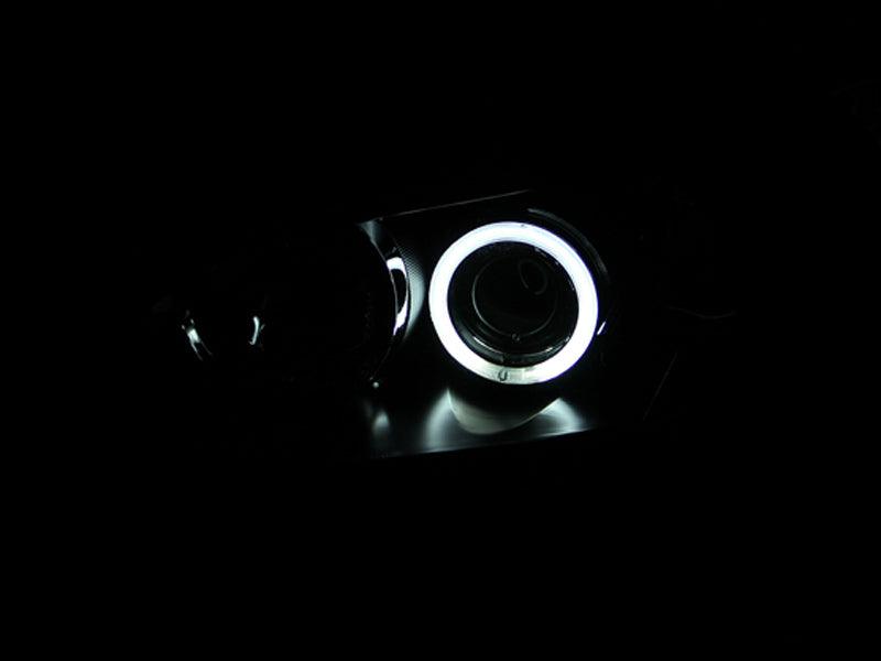 ANZO 2004-2008 Mazda 3 Projector Headlights w/ Halo Black (CCFL) - Order Your Parts - اطلب قطعك