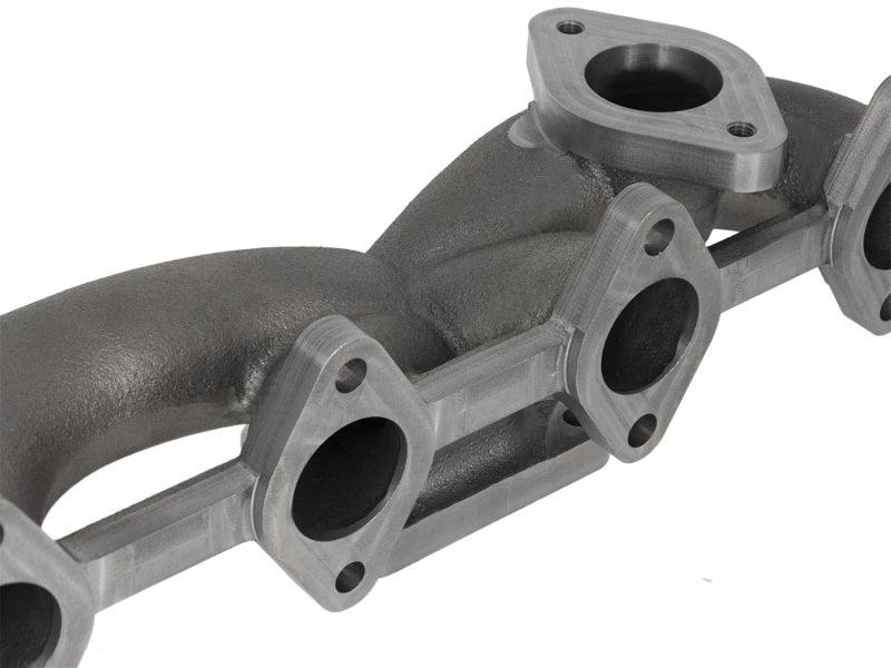 aFe Power BladeRunner Ductile Iron Exhaust Manifold w/ EGR 07.5-15 Dodge Diesel Trucks L6-6.7L (td) - Order Your Parts - اطلب قطعك