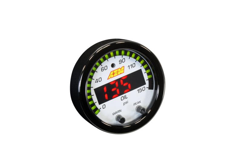 AEM X-Series 0-150 Oil Pressure Gauge Kit - Order Your Parts - اطلب قطعك