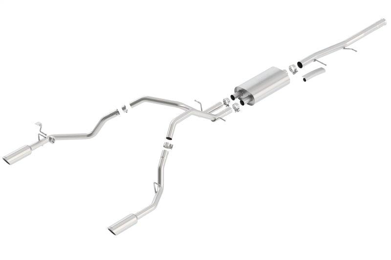 Borla 09-11 Chevrolet Silverado / 09-11 GMC Sierra S-Type SS Catback Exhaust - Order Your Parts - اطلب قطعك