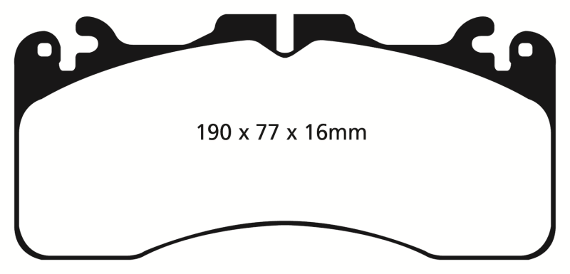 EBC 09+ Lexus LS460 4.6 Sport Redstuff Front Brake Pads - Order Your Parts - اطلب قطعك