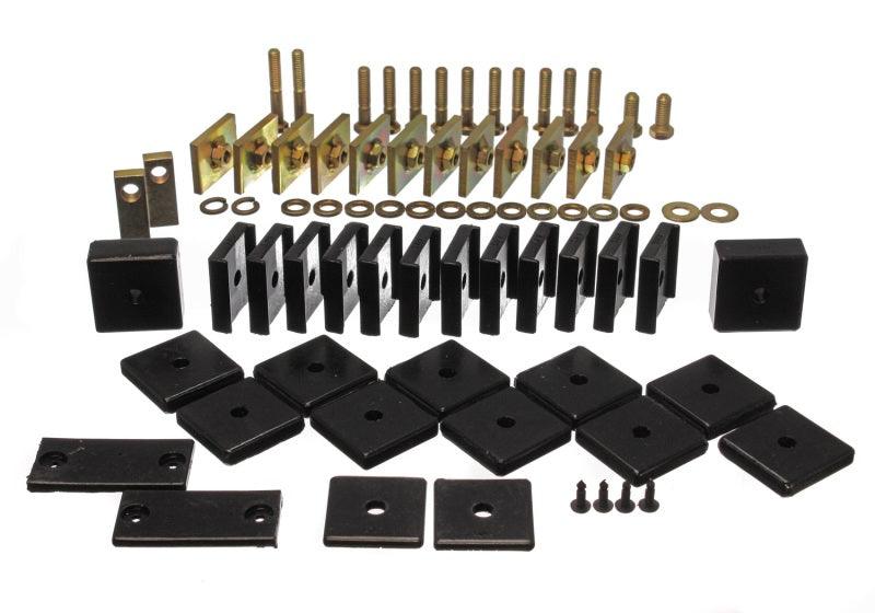 Energy Suspension Toy Land Cruiser Bodymount Set - Black - Order Your Parts - اطلب قطعك