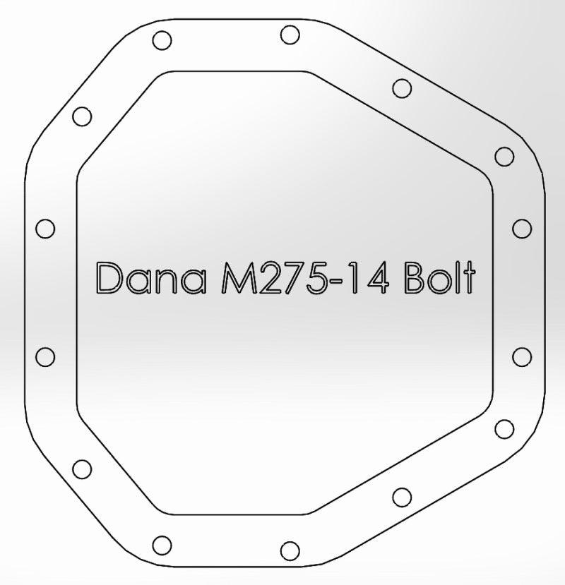 aFe Power Pro Ser Rear Diff Cover Black w/Mach Fins 2017 Ford Diesel Trucks V8-6.7L(td) Dana M275-14 - Order Your Parts - اطلب قطعك