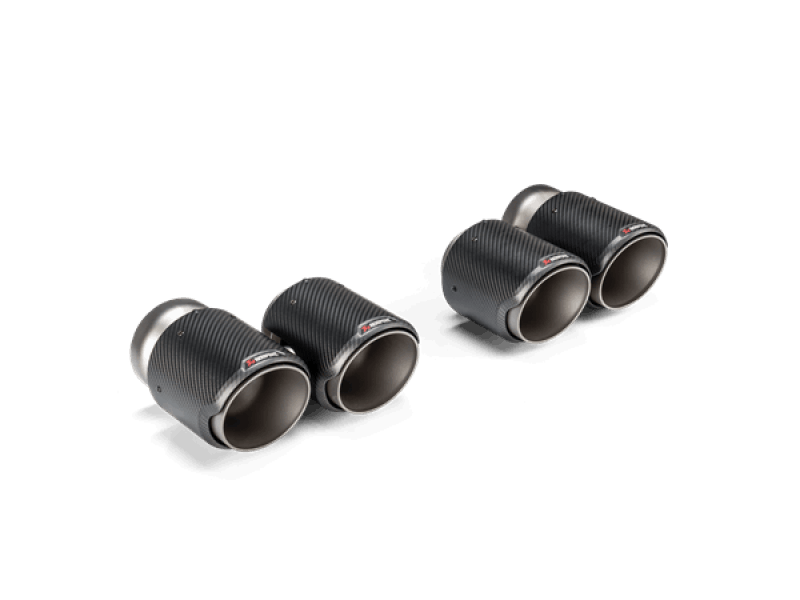 Akrapovic 2021+ BMW M3 (G80)/M4 (G82) Tail Pipe Set (Classic Carbon Design) - Order Your Parts - اطلب قطعك