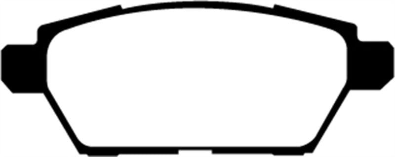 EBC 06-09 Ford Fusion 2.3 Redstuff Rear Brake Pads - Order Your Parts - اطلب قطعك