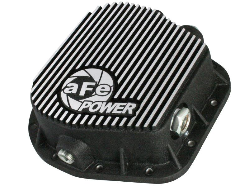aFe Power Rear Differential Cover (Machined) 12 Bolt 9.75in 11-13 Ford F-150 EcoBoost V6 3.5L (TT) - Order Your Parts - اطلب قطعك