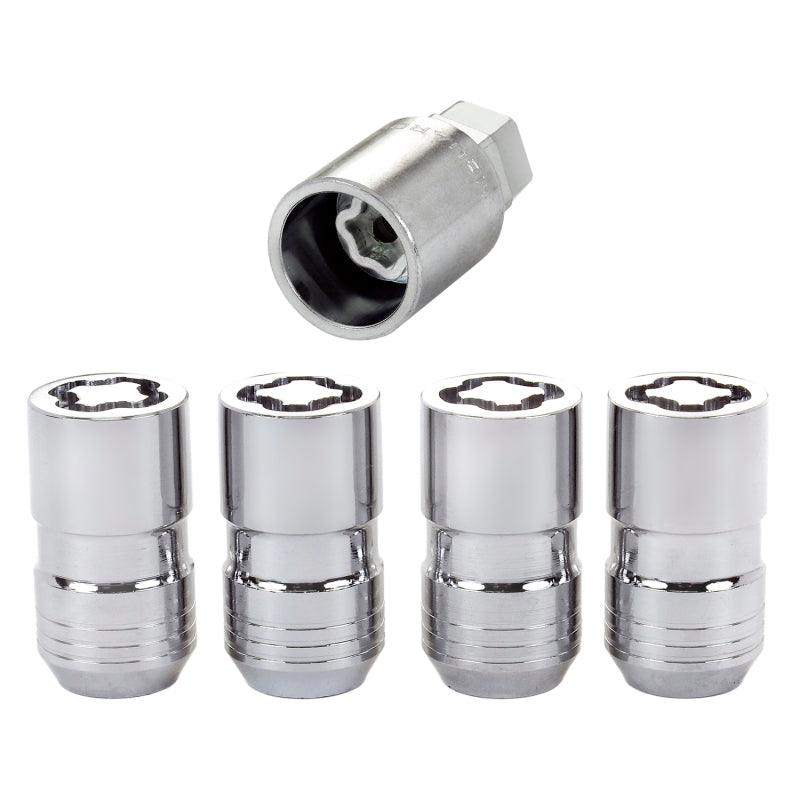 McGard Wheel Lock Nut Set - 4pk. (Cone Seat) M14X1.5 / 21mm & 22mm Dual Hex / 1.639in. L - Chrome - Order Your Parts - اطلب قطعك