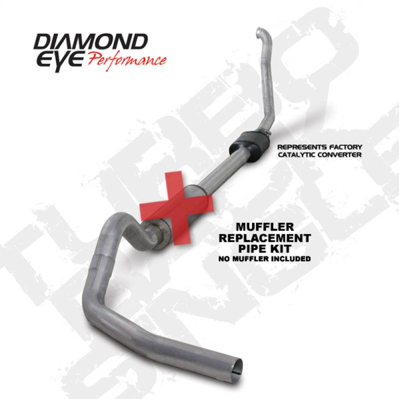 Diamond Eye KIT 4in MFLR RPLCMENT PIPE TB SGL ALUM 94-97 5 7 3L F250/F350 PWRSTROKE NFS W CARB STDS - Order Your Parts - اطلب قطعك
