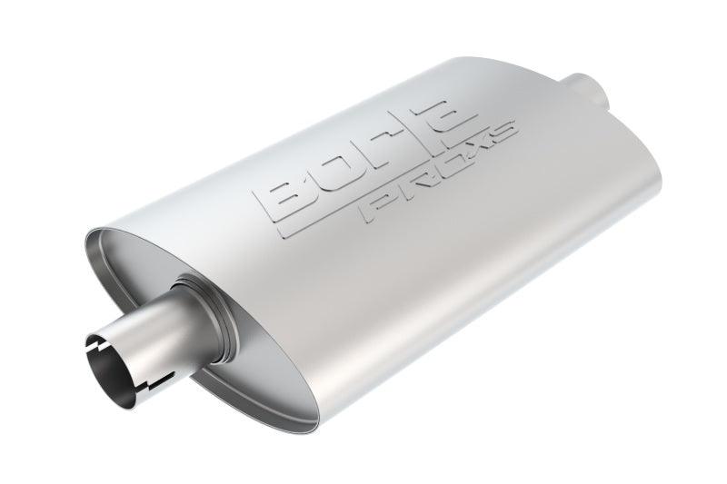 Borla Universal Pro-XS Muffler Oval 2.25in Inlet/Outlet Notched Muffler - Order Your Parts - اطلب قطعك