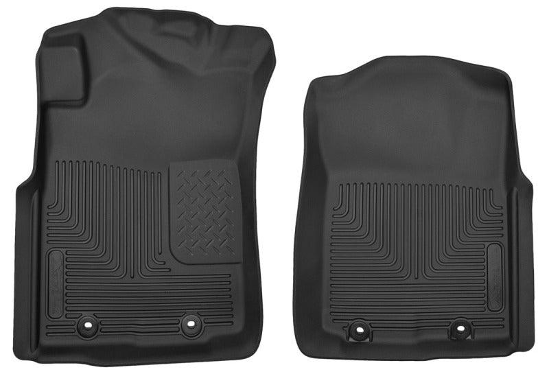 Husky Liners 12-14 Toyota Tacoma Pickup(Crew / Ext / Std Cab) X-Act Contour Black Front Floor Liners - Order Your Parts - اطلب قطعك