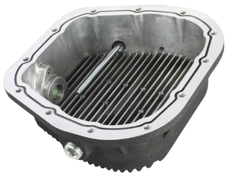 aFe Power Rear Differential Cover (Machined) 12 Bolt 9.75in 11-13 Ford F-150 EcoBoost V6 3.5L (TT) - Order Your Parts - اطلب قطعك