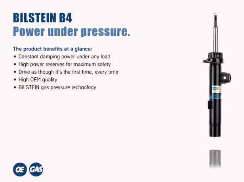 Bilstein B4 13-14 BMW 335xi / 320xi / 328xi / 428xi Front Right Twintube Strut Assembly
