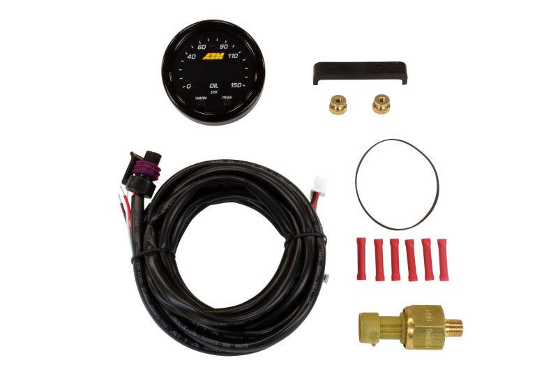 AEM X-Series 0-150 Oil Pressure Gauge Kit - Order Your Parts - اطلب قطعك