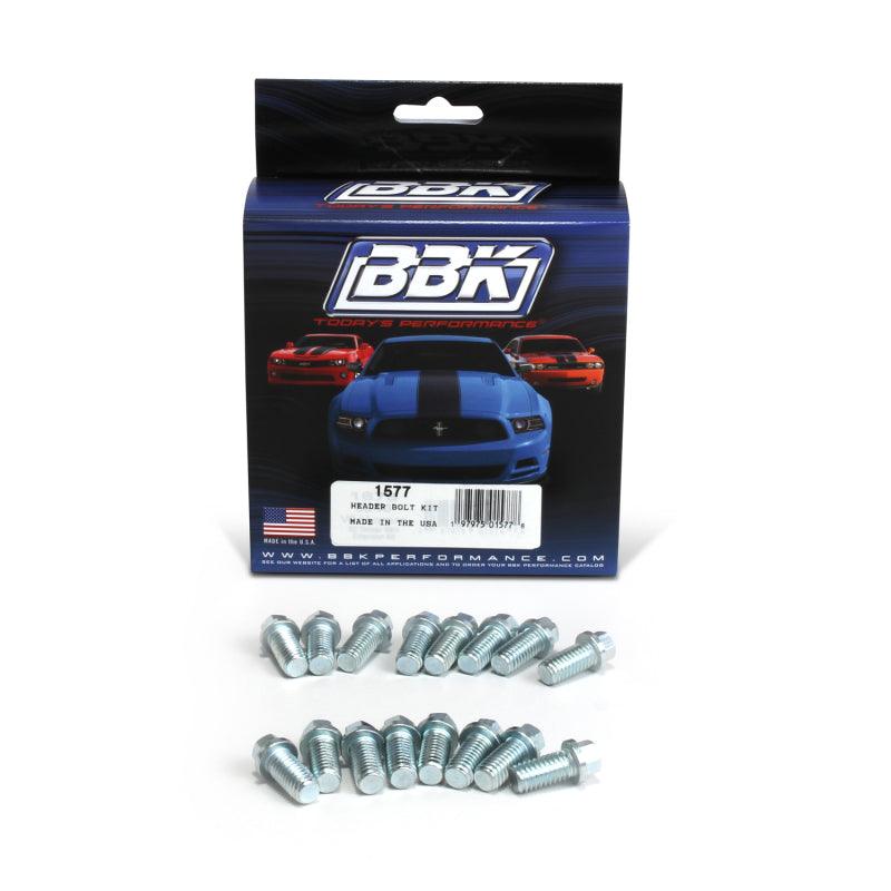 BBK Ford SBF 302 351W Exhaust Header Bolt Kit - 3/8-16 0.75in (16) - Order Your Parts - اطلب قطعك