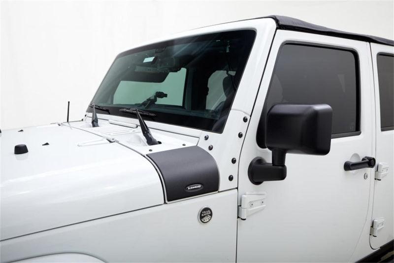 Bushwacker 07-18 Jeep Wrangler Trail Armor Cowl Cover - Black - Order Your Parts - اطلب قطعك