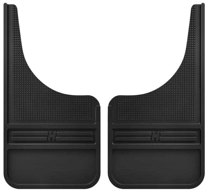 Husky Liners Universal 12in Wide Black Rubber Front Mud Flaps w/o Weight - Order Your Parts - اطلب قطعك