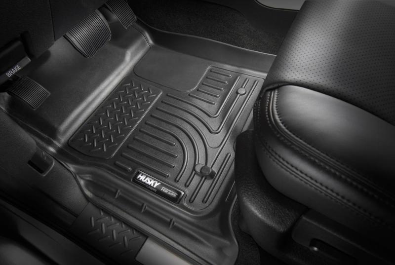 Husky Liners 2019 Ram 2500/3500 Crew Cab/Mega Cab WeatherBeater Black Front Floor Liners - Order Your Parts - اطلب قطعك