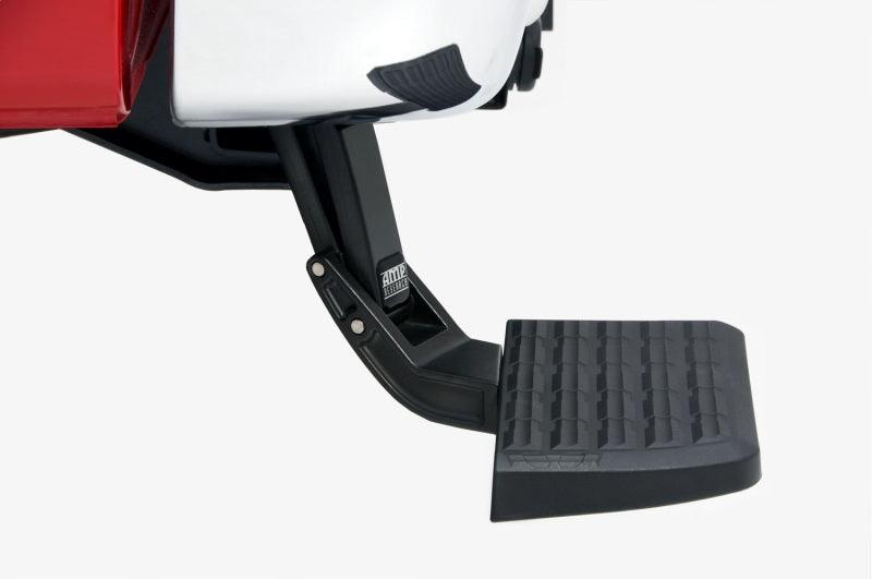 AMP Research 17-22 Ford F-250/350/450 SprDty (450 w/No Vib. Damp Installed) Driv. Side BedStep - Blk - Order Your Parts - اطلب قطعك