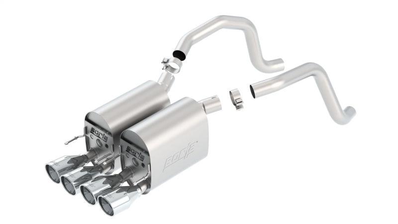 Borla 05-08 Corvette Coupe/Conv 6.0L/6.2L 8cyl 6spd RWD Touring SS Exhaust (rear section only) - Order Your Parts - اطلب قطعك