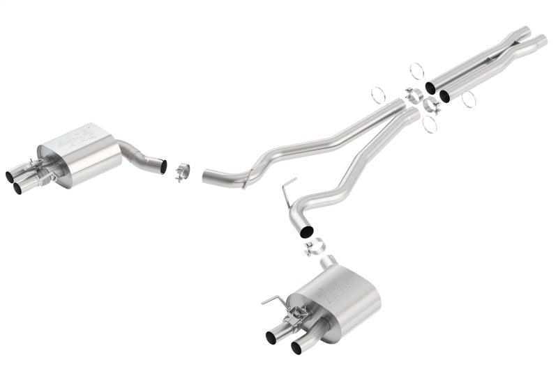 Borla 15-16 Ford Mustang Shelby GT350 5.2L ATAK Cat Back Exhaust (Uses Factory Valence) - Order Your Parts - اطلب قطعك