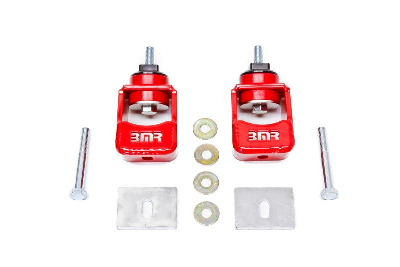 BMR 10-15 5th Gen Camaro Motor Mount Kit (Polyurethane) - Red (Spacers Not Included) - Order Your Parts - اطلب قطعك