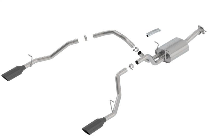 Borla 2019 RAM 1500 5.7L V8 AT 4DR Crew Cab Short Bed Atak SS Catback Exhaust - Black Chrome Tip - Order Your Parts - اطلب قطعك