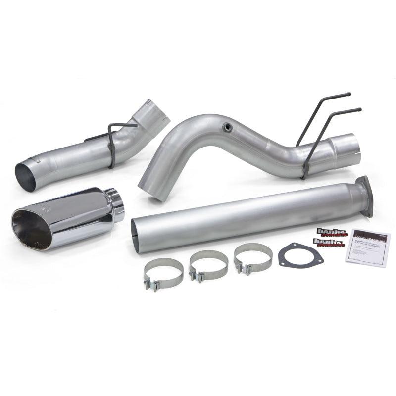 Banks Power 2017 Ford 6.7L 5in Monster Exhaust System - Single Exhaust w/ Chrome Tip - Order Your Parts - اطلب قطعك