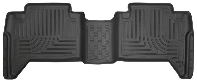 Husky Liners 2016 Toyota Tacoma Crew Cab WeatherBeater 2nd Row Black Floor Liners - Order Your Parts - اطلب قطعك